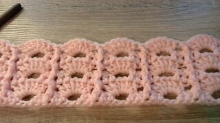 Left handed Fan in Ladder Stitch. #katrinascrochetworld #cloverhooks #yarn