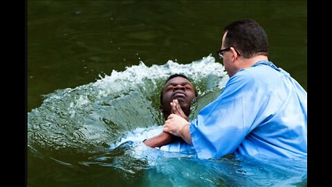 Water baptism and grace