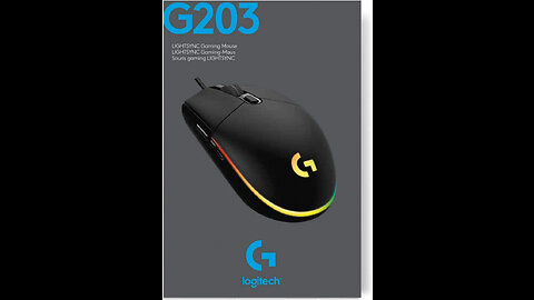 Gaming Mouse Logitech G203 RGB