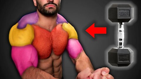 11min. BRUTAL Home Dumbbell MUSCLE BUILDING Workout (NIGHTMARE SERIES!!)