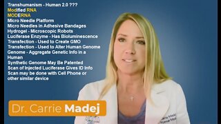 Dr Carrie Madej D.O. Explains Connection from GMO to Covid Vaccines to Cell Phone Tracking
