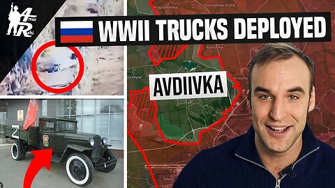 Russians Assaulted with WW II Trucks in Avdiivka?! | Ukrainian War Update