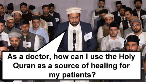 As a doctor, how can I use the Holy Quran as a source of healing for my patients?