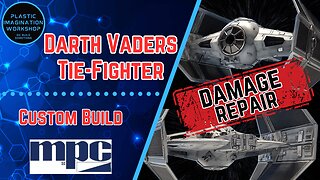 Darth Vader's Tie Fighter by Star Wars / MPC - Full Build!