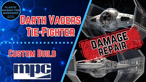 Darth Vader's Tie Fighter by Star Wars / MPC - Full Build!