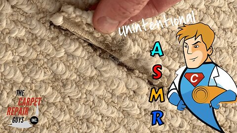 Unintentional ASMR 17 min carpet berber loop