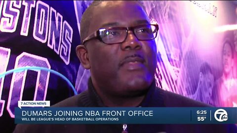 Hall of Famer Joe Dumars joining NBA front office