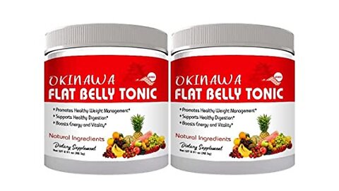 Flat belly tonic