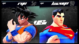Super Smash Bro Modded Battle - Goku Vs Superman