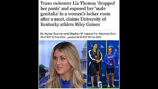 Ron DeSantis ANNIHILATES Transgender swimmer Lia Thomas! Calls him a FRAUD in BRUTAL takedown!