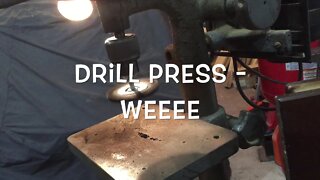 Drill Weee - A Little Wee Drill Press Video