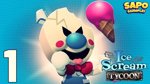 Ice Scream Tycoon - Gameplay Part 1 - Tutorial (iOS, Android) - SapoGameplay - #icescream