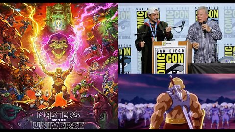 William Shatner Joins Netflix's Masters of the Universe & Kevin Smith Makes More He-Man Promises