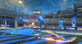 Goal on Rocket League