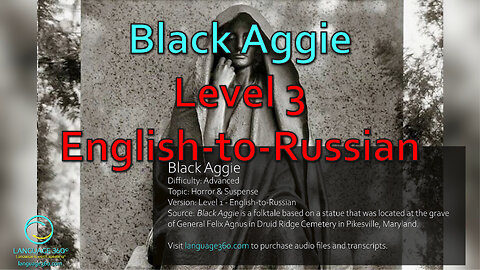 Black Aggie: Level 3 - English-to-Russian