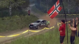 DiRT Rally 2 - Replay - BMW M2 Competition at Jezioro Lukie