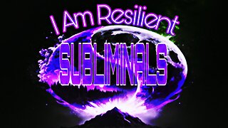 I AM RESILIENT 🔱 SUBLIMINALS ( use for self hypnosis - meditation - sleep)