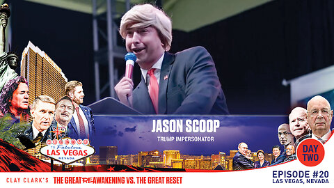 Jason Scoop (Trump Impersonator) | ReAwaken America Tour Las Vegas | Request Tickets Via Text 918-851-0102