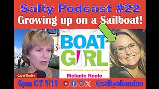 Salty Podcast #22 | Growing up on a Sailboat | Real-Sail-Life Story of Family, Hurricanes, Struggles, Fun