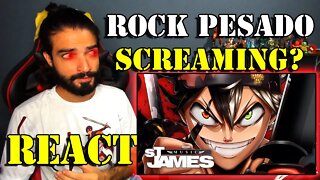 REACT - Um Demônio em Mim | Asta (Black Clover) | St James