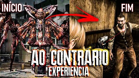 RESIDENT EVIL 4 mas AO CONTRÁRIO - EXPERIÊNCIA