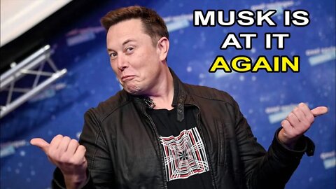 The Great Elon Musk is At It Again!