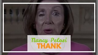 Nancy Pelosi — This is my final speech…