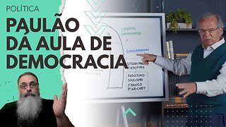 PAULÃO GUEDES dá AULA sobre DEMOCRACIA e a SOCIEDADE ABERTA de POPPER e acha que MELHORAMOS no TEMPO