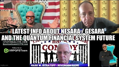Deep Dive on Nesara Gesara and the Quantum Financial System Future | Sovereign Radio withMel Carmine