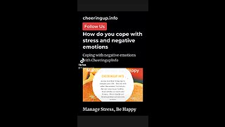Manage Stress Be Happy