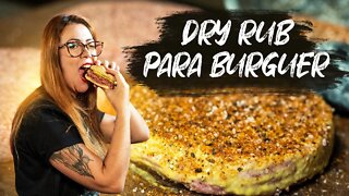 COMO FAZER DRY RUB PARA BURGUER