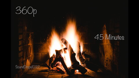 45 Minutes of Fire Place Ambience