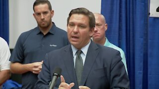 Florida Gov. Ron DeSantis talks school mask mandates