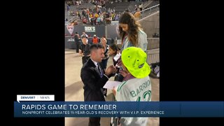 Nonprofit celebrates Thornton 11-year-old's recovery with VIP experience
