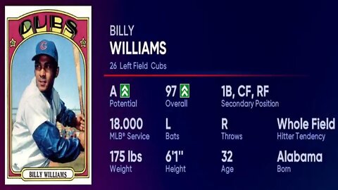 How To Create Billy Williams Mlb The Show 22