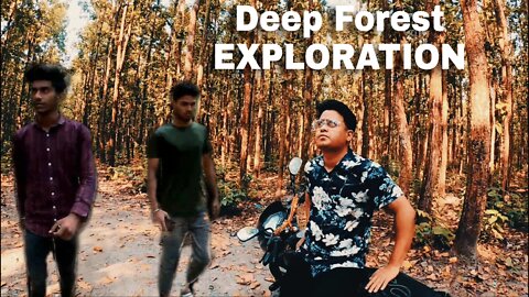 Exploring the Forest | what's at the centre of forest | guys spending 6hours at forest