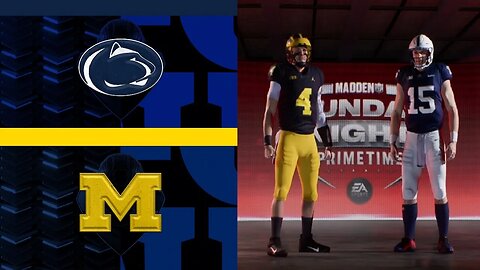 College Football 24 Penn State Nittany Lions Vs Michigan Wolverines Year 2023