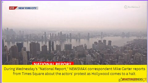 During Wednesday's "National Report," NEWSMAX correspondent Mike Carter reports