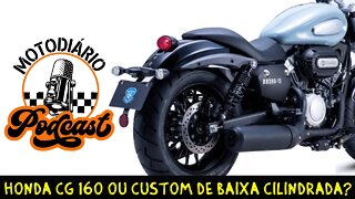 É uma boa trocar a HONDA CG por numa CUSTOM 125 para o DIA a DIA? BENDA FOX 125