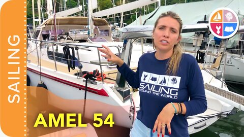 05 | Veleiro AMEL 54 por Dentro - Sailing Around the World