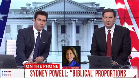Sidney Powell Newsmax Interview November 21, 2020. "Biblical" Proportions of Voter Fraud.