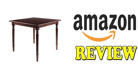 Mornay Dining Table Walnut Finish Review