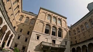 Boston 4K - 📚Day In The Life How To Spend An Hour or Two - BPL Copley Boston Public Library🌎😮🚉🚲👩🏼‍🔬
