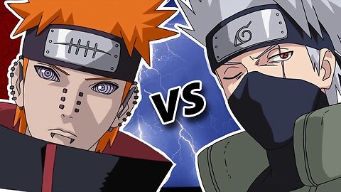 Best Anime Fight - Kakashi vs Pain