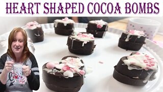 HOT CHOCOLATE COCOA BOMBS RECIPE | Fun for Valentine's Day & Winter Days