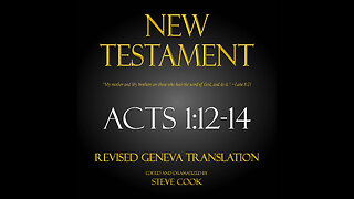 Acts 1:12-14