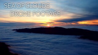 A sea of clouds - Cerna Mountains, Cozia Mountain top