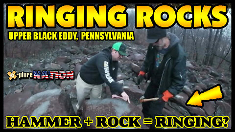 Ringing Rocks County Park: Upper Black Eddy, Pennsylvania