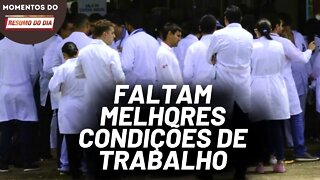 Médicos da rede municipal de São Paulo entram em greve | Momentos do Resumo do Dia