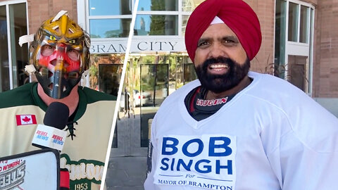 Can goalie/mayoral candidate Bob Singh save Brampton?